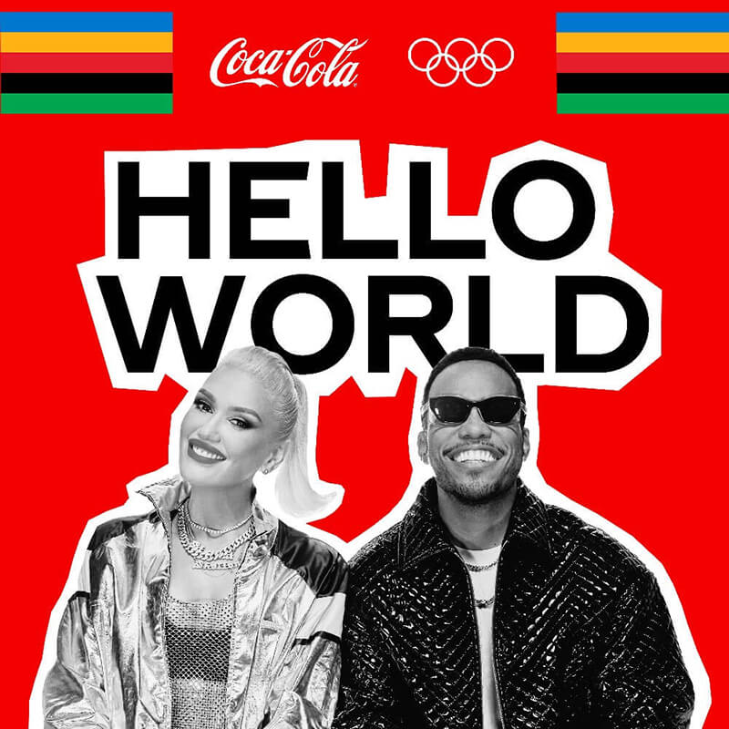 グウェン・ステファニー & アンダーソン・パーク「Hello World (Song of the Olympics™)」