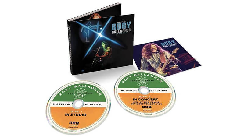 ロリー・ギャラガー、BBCライヴから厳選したベスト音源集『THE BEST OF RORY GALLAGHER AT THE BBC』日本盤が10/11にCD2枚組で発売決定！