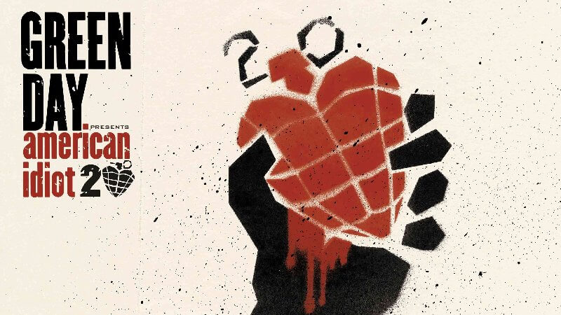 グリーン・デイ『American Idiot』、発売20周年を記念した4枚組CD＋2枚組Blu-rayからなる豪華6枚組デラックス・エディションとなって登場！輸入盤国内仕様となる日本盤の発売が11/20に決定！