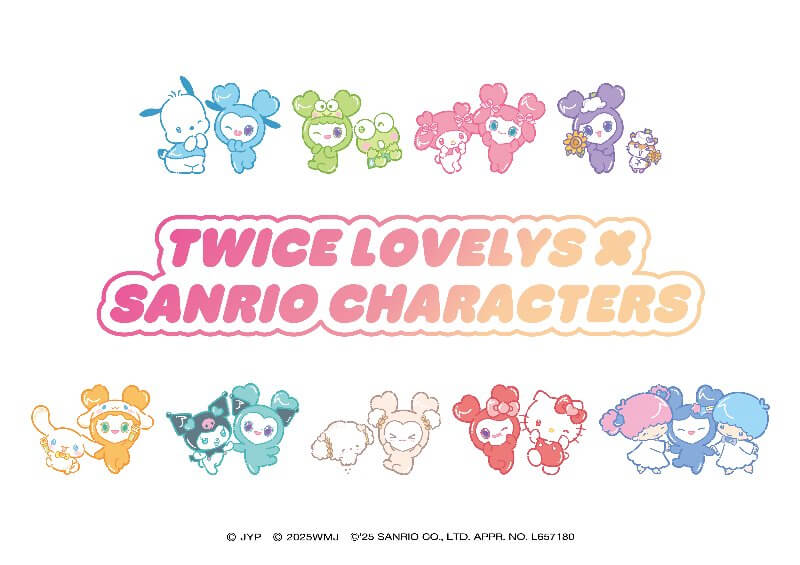 TWICE LOVELYS x SANRIO CHARACTERS