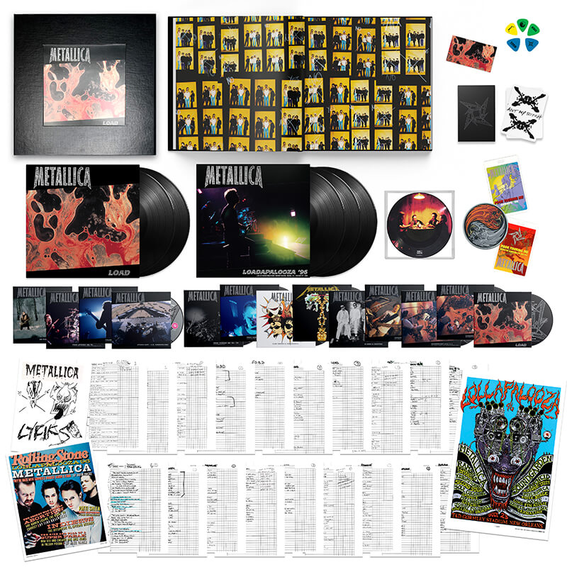 METALLICA『LOAD (REMASTERED)』Deluxe Box Set ProductShot