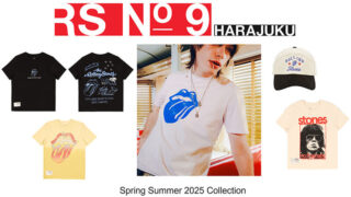 ザ・ローリング・ストーンズ、最新Spring Summer 2025コレクションの新商品発売開始!