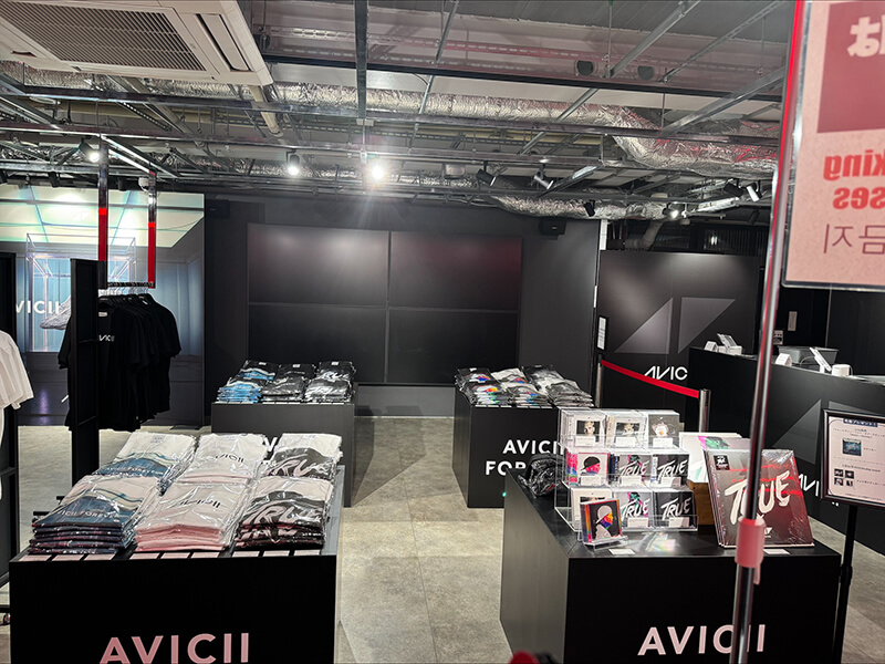 AVICII POP-UP SHOP
