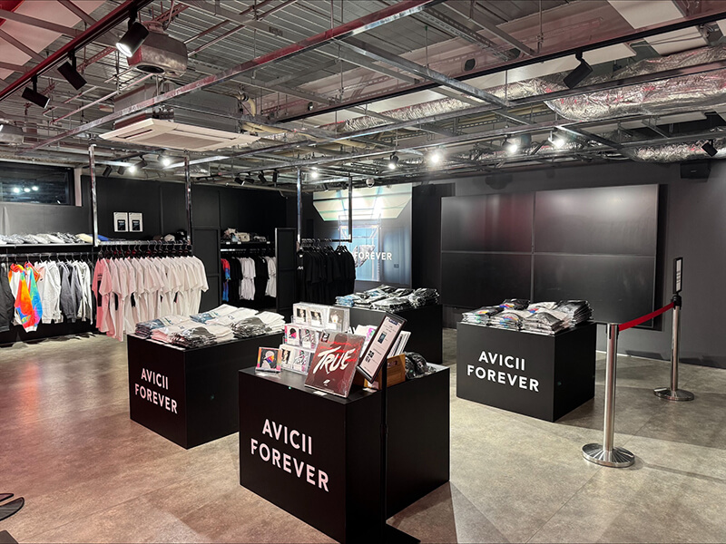 AVICII POP-UP SHOP