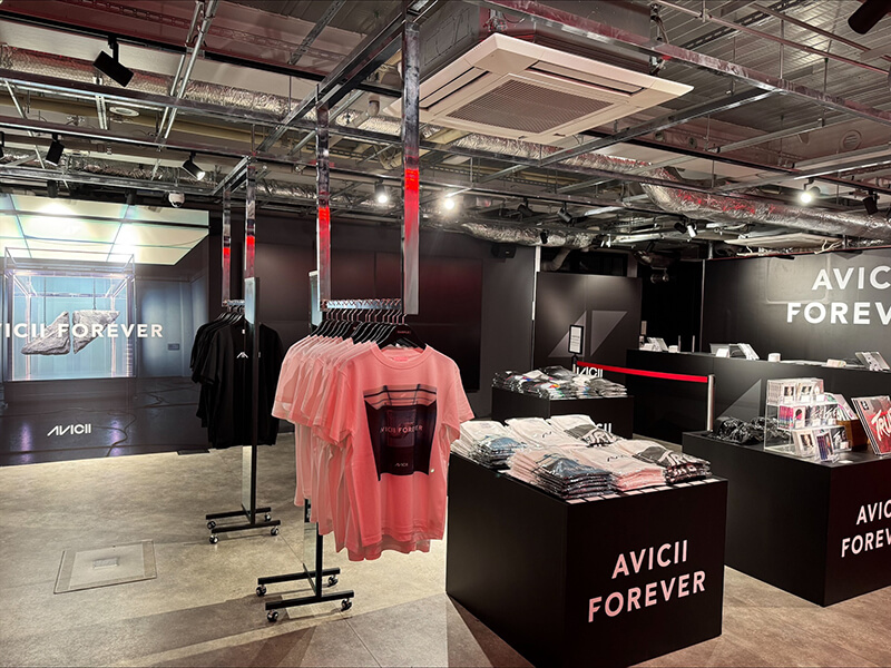 AVICII POP-UP SHOP