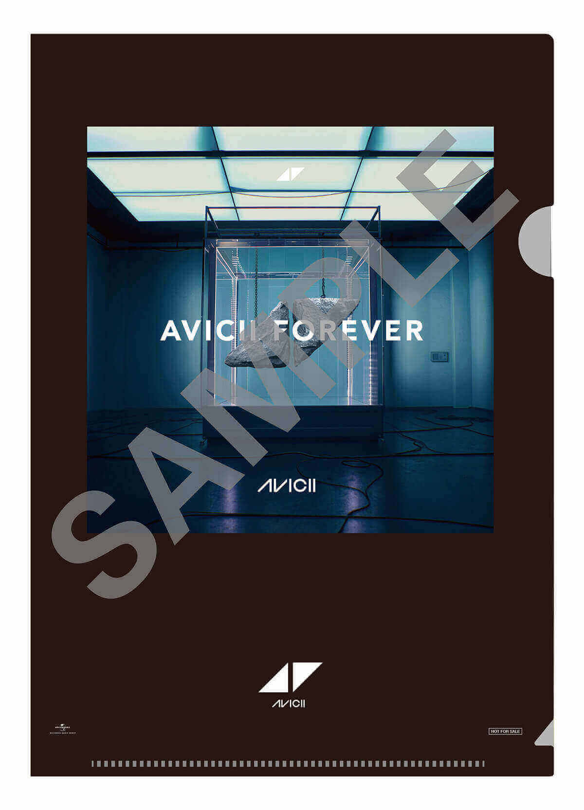 Avicii『Avicii Forever』POP-UP SHOP UNIVERSAL MUSIC STORE HARAJUKU特典A5クリアファイル