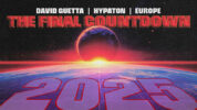 デヴィッド・ゲッタ、ハイパトン、ヨーロッパ「The Final Countdown 2025」のヴィジュアライザー・ビデオが公開