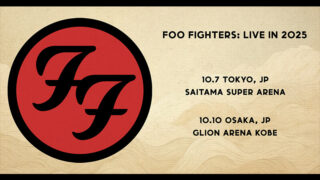 世界最強のロックバンド、フー・ファイターズ10月に来日決定!