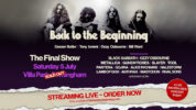 オジー・オズボーン、ブラック・サバス最後のライブ、“ヘヴィ・メタル史上最大のイベント”『Back to the Beginning』が日本からも視聴できるライブ配信実施決定