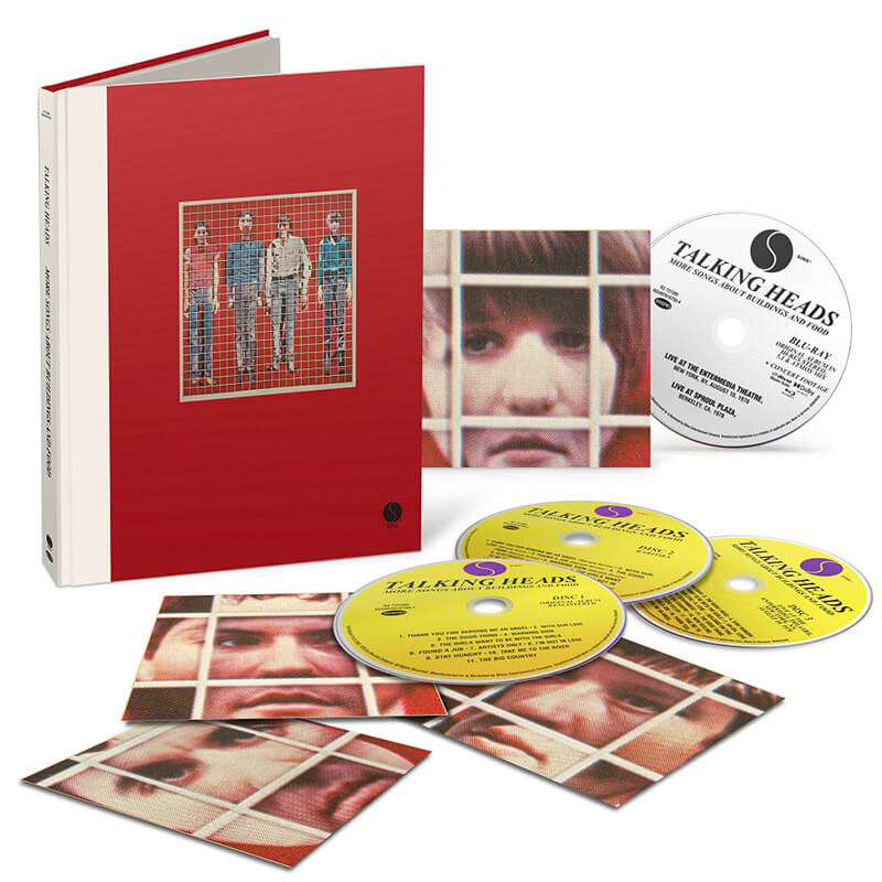 Talking Heads『More Songs About Buildings and Food (Super Deluxe Edition)』3CD+Blu-ray ProductShot