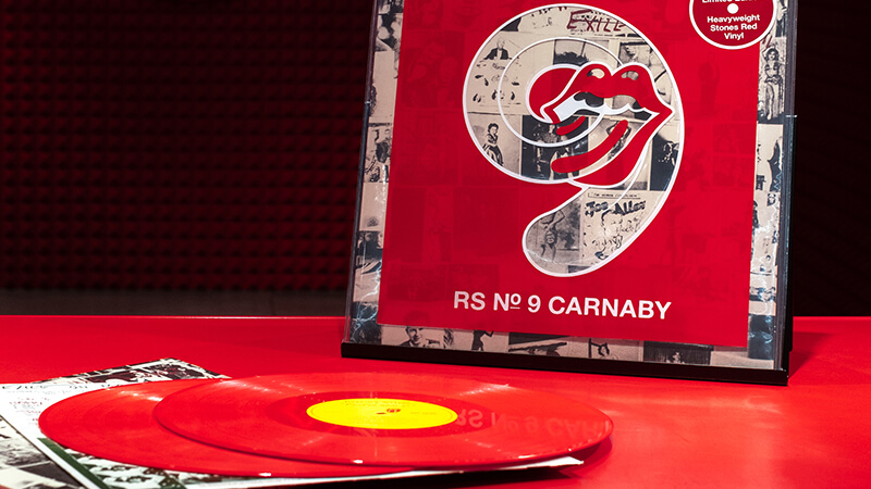ザ・ローリング・ストーンズ、『メイン・ストリートのならず者』の2LP-RSレッド盤が「RS No.9 HARAJUKU」限定で6/27に発売決定!