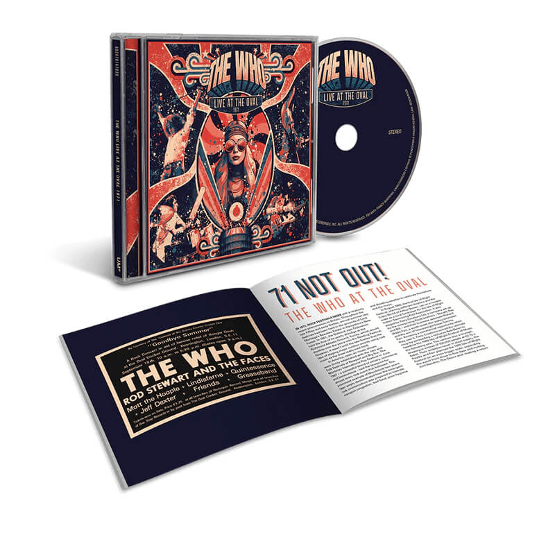 The Who『Live at the Oval 1971』CD ProductShot