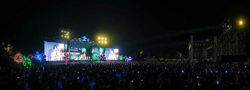 2025 Weverse Con Festival Weverse Park Night全景