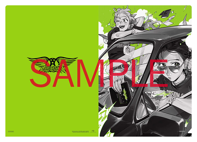 エアロスミス紙ジャケ第1弾タワーレコード オリジナル特典 SAMPLE