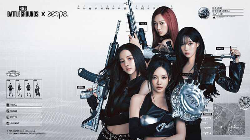 PUBG：BATTLEGROUNDS x aespa