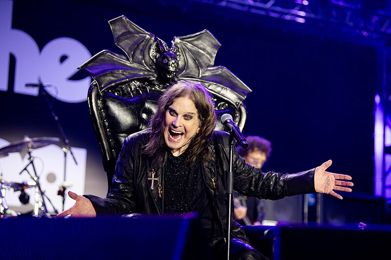 Ozzy Osbourne (Black Sabbath): Photo Credit Ross Halfin