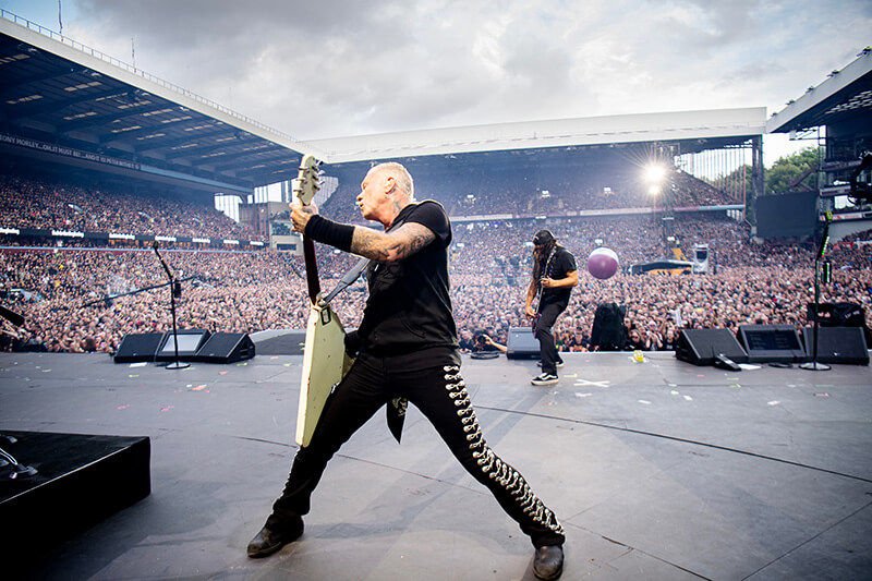 James Alan Hetfield (Metallica): Photo Credit Ross Halfin
