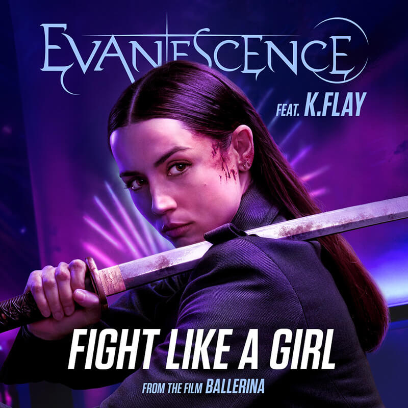Evanescence feat. K.Flay「Fight Like A Girl」