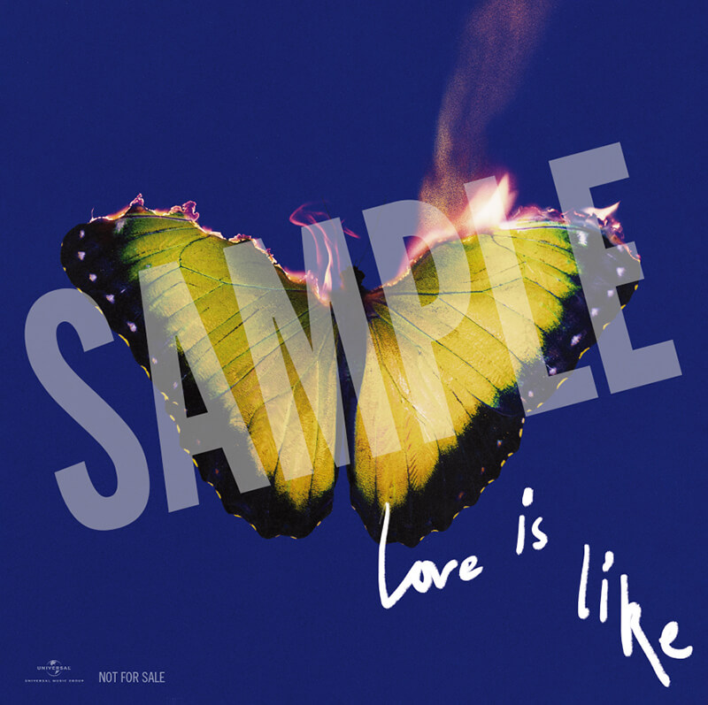 Maroon 5『Love Is Like』国内盤CD特典 ステッカー SAMPLE