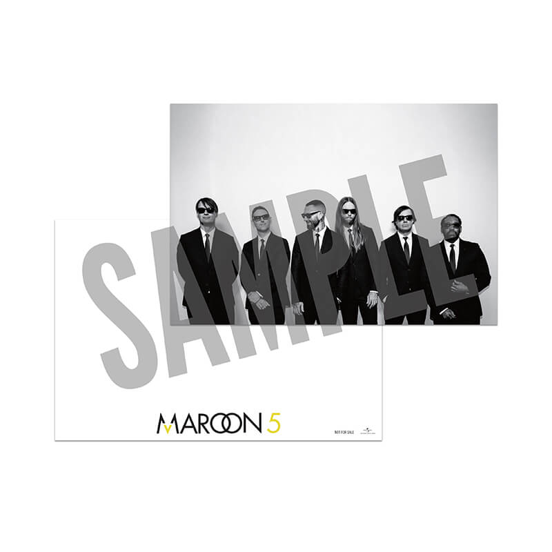 Maroon 5『Love Is Like』国内盤CD特典 ポストカード SAMPLE