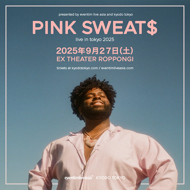 Pink Sweat$ live in tokyo 2025