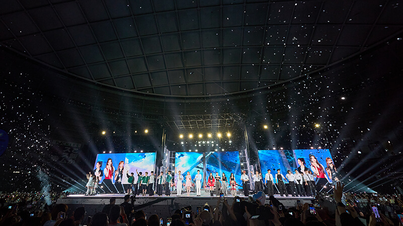『2025 Show! 音楽中心 in JAPAN』DAY2レポート!超豪華8組のK-POPアーティストが会場を熱狂の渦に