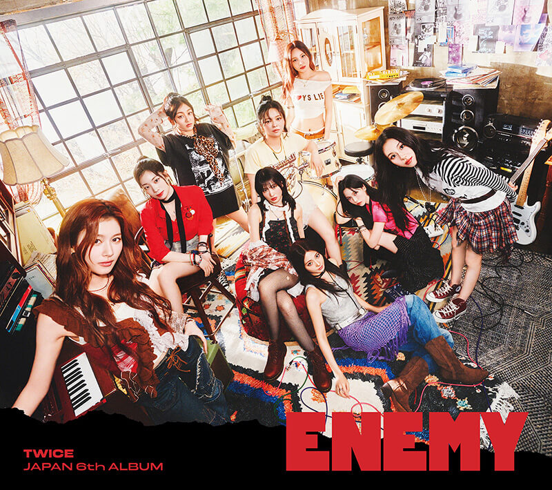 TWICE JAPAN 6th ALBUM『ENEMY』初回限定盤A