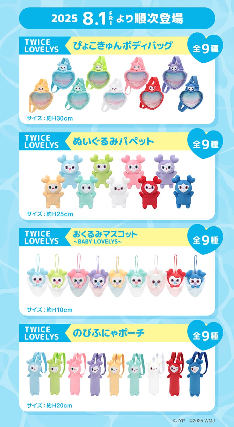 TWICE LOVELYS×GiGOキャンペーン 2025 第1弾