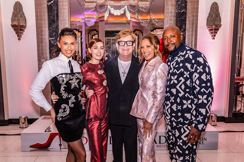The Devil Wears Prada Key Cast & Elton John Photo Credit @danny_with_a_camera