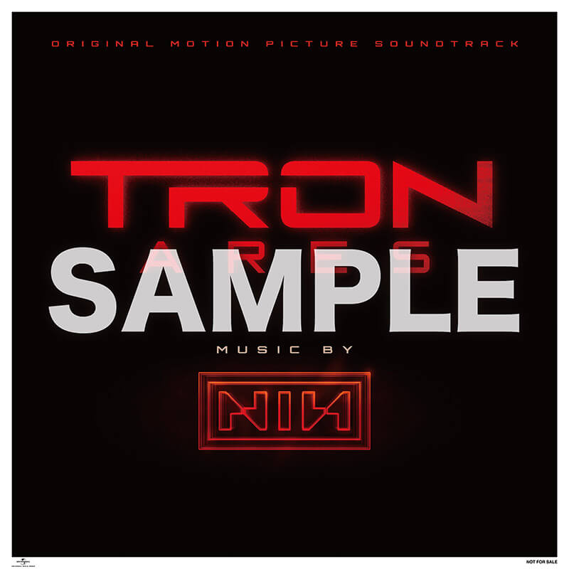 ナイン・インチ・ネイルズ『トロン：アレス（オリジナル・サウンドトラック）』Amazon特典メガジャケ SAMPLE