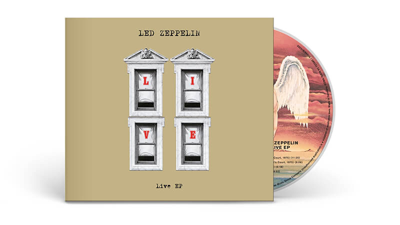 レッド・ツェッペリン、『Physical Graffiti』リリース50周年記念『Live EP』が登場!日本盤は9/24に発売決定!