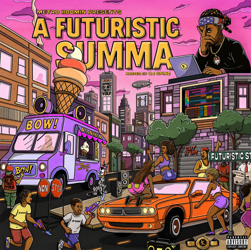 Metro Boomin『Metro Boomin Presents: A Futuristic Summa (Hosted by DJ Spinz)』