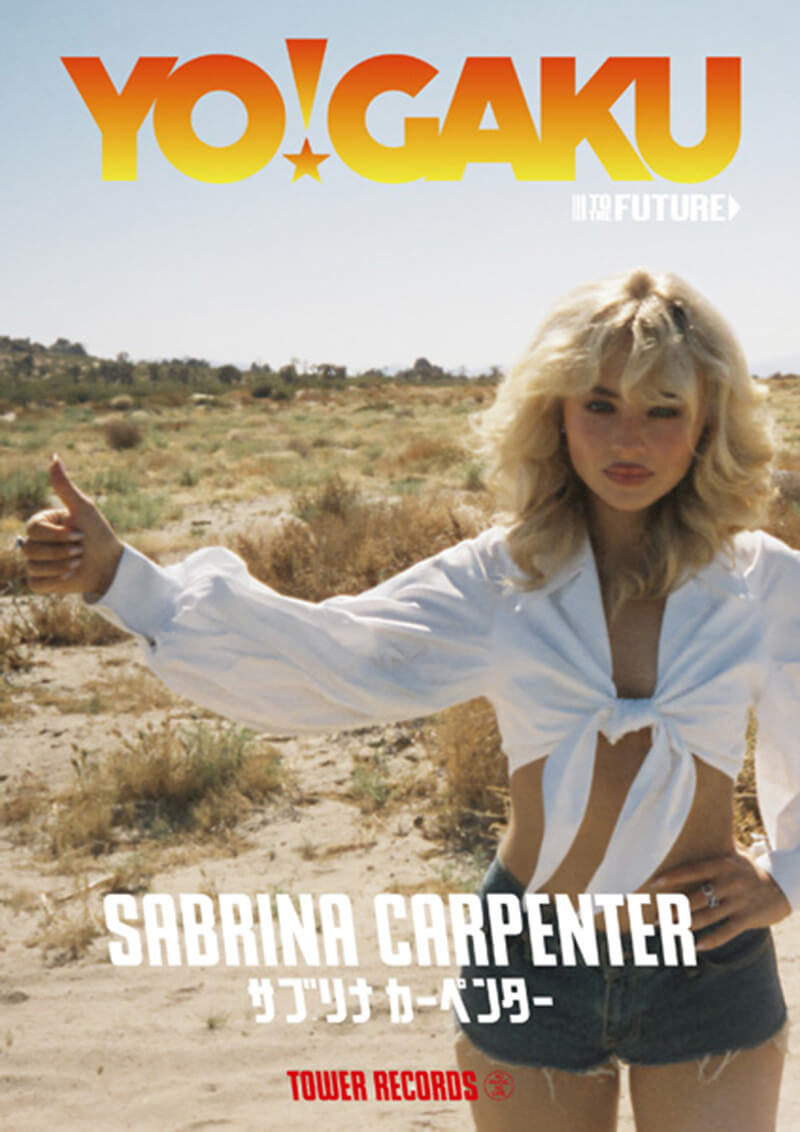 TOWER RECORDS「YO!GAKU TO THE FUTURE」Sabrina Carpenter