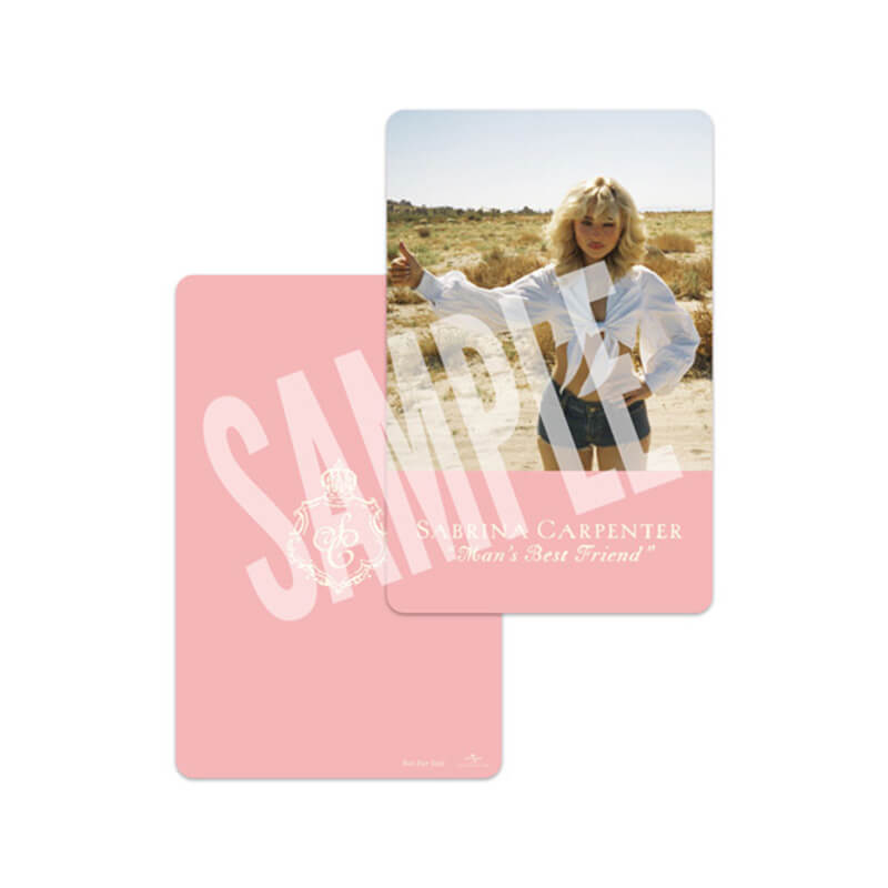 Sabrina Carpenter『Man's Best Friend』タワーレコード特典：フォトカード