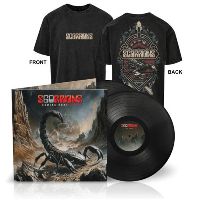 Scorpions『Coming Home Live』2LP & T-Shirt