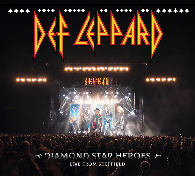 Def Leppard『Diamond Star Heroes Live From Sheffield』2CD