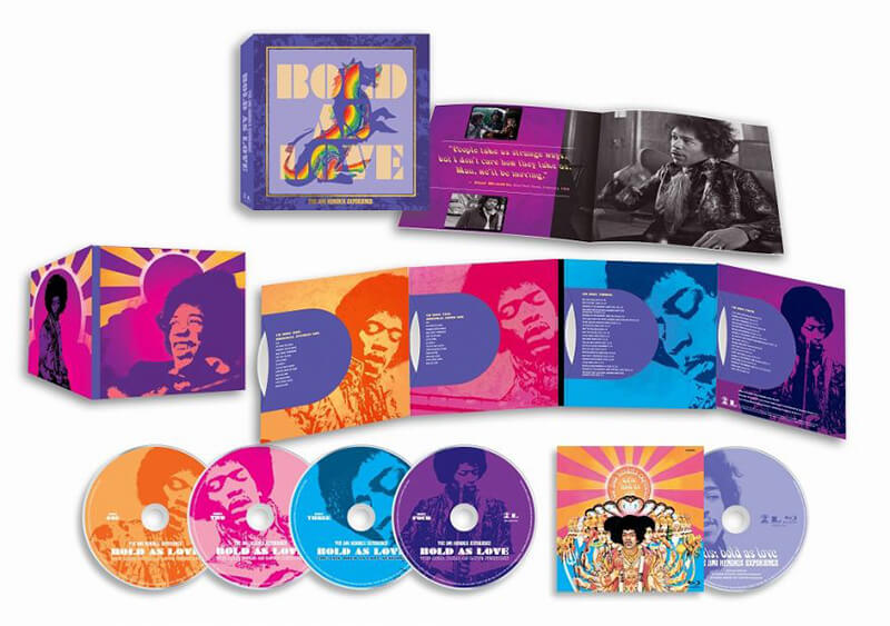 Jimi Hendrix『Bold As Love (Deluxe Boxset)』ProductShot