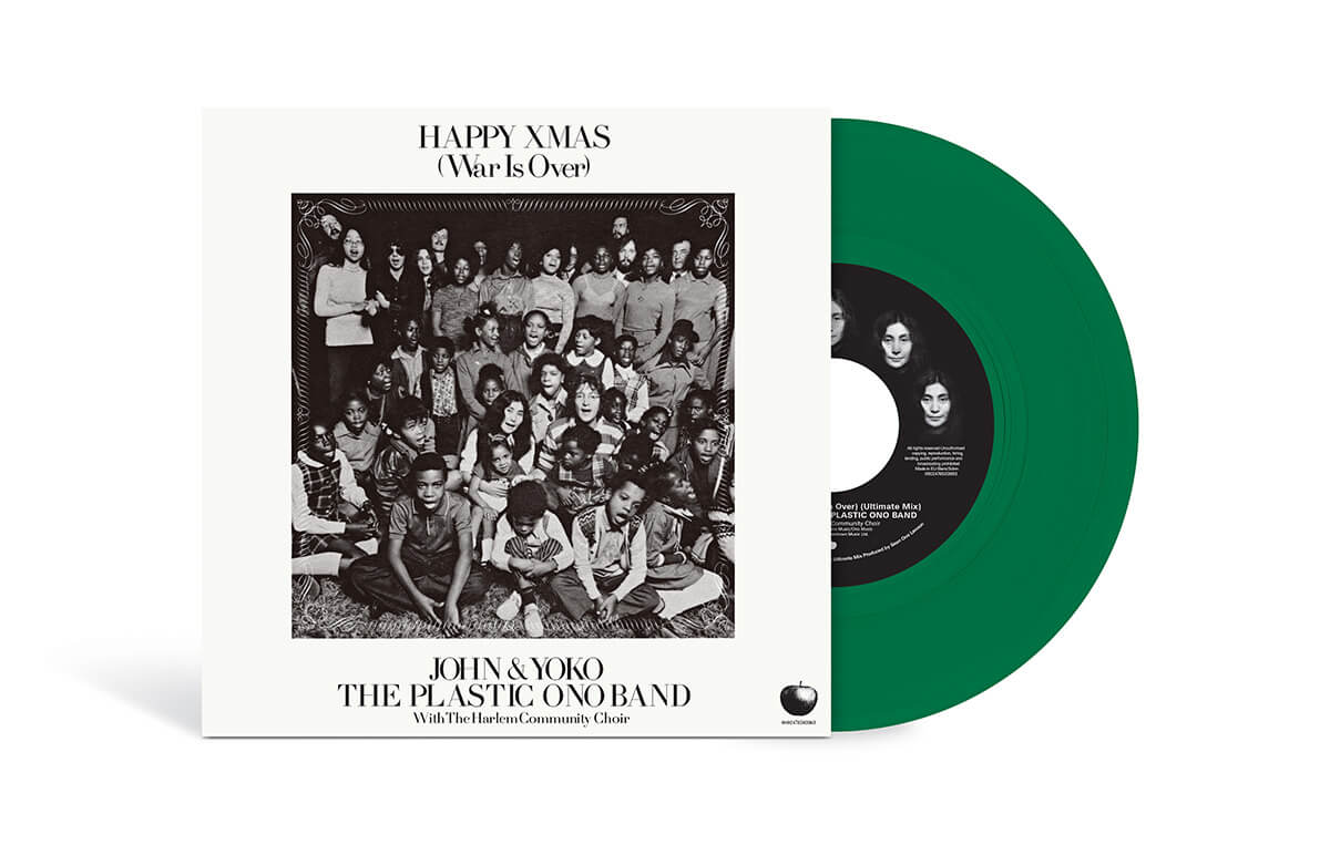 John & Yoko Plastic Ono Band「Happy Xmas (War Is Over)」Color Vinyl ProductShot