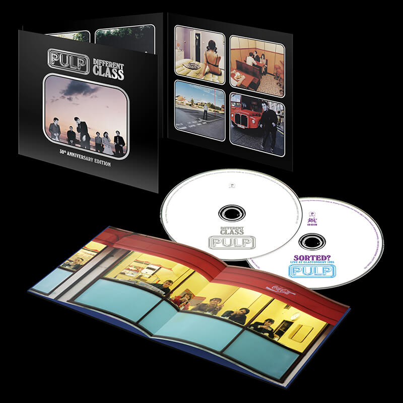 Pulp『Different Class 30th Anniversary Edition』2CD ProductShot