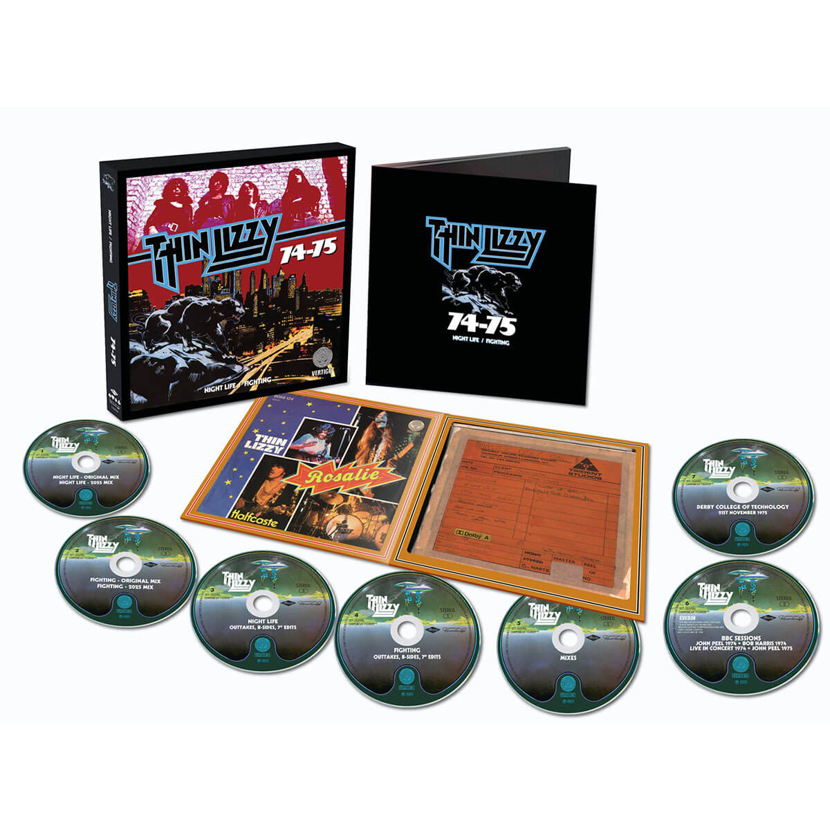 Thin Lizzy『74-75 Night Life / Fighting』ProductShot
