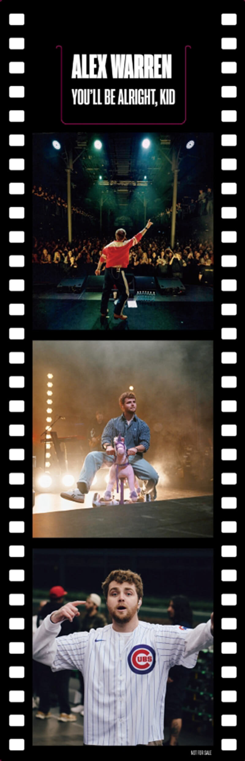 Alex Warren『You'll Be Alright, Kid (JAPAN EDITION)』応援店特典：フィルム風しおり