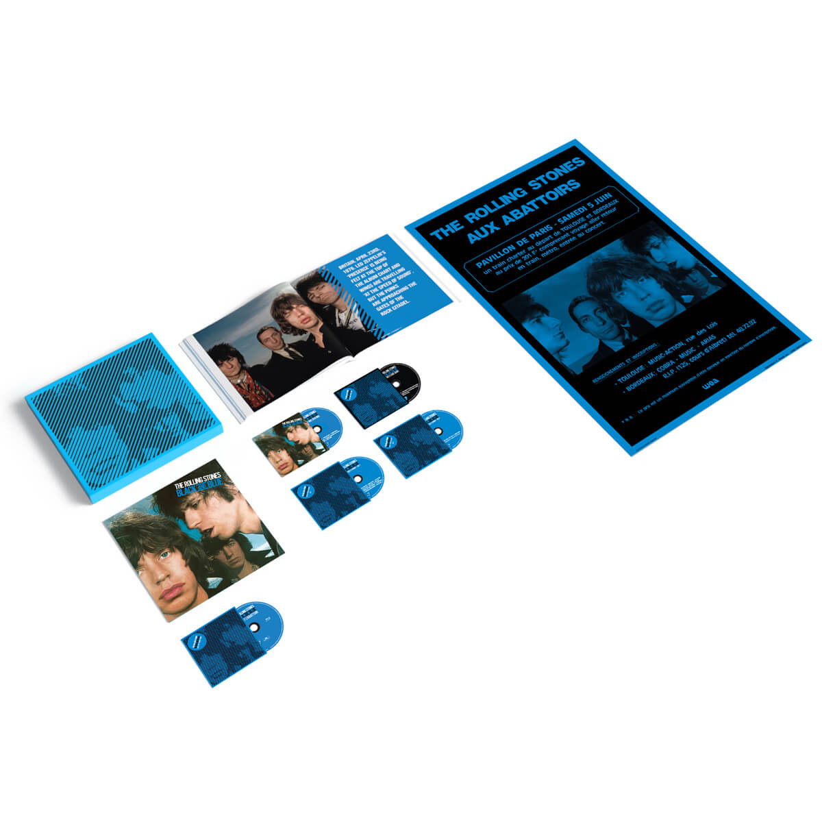 The Rolling Stones『Black and Blue』①4CD＋ブルーレイ＜スーパー・デラックス・エディション＞【輸入国内盤仕様／完全生産限定盤】