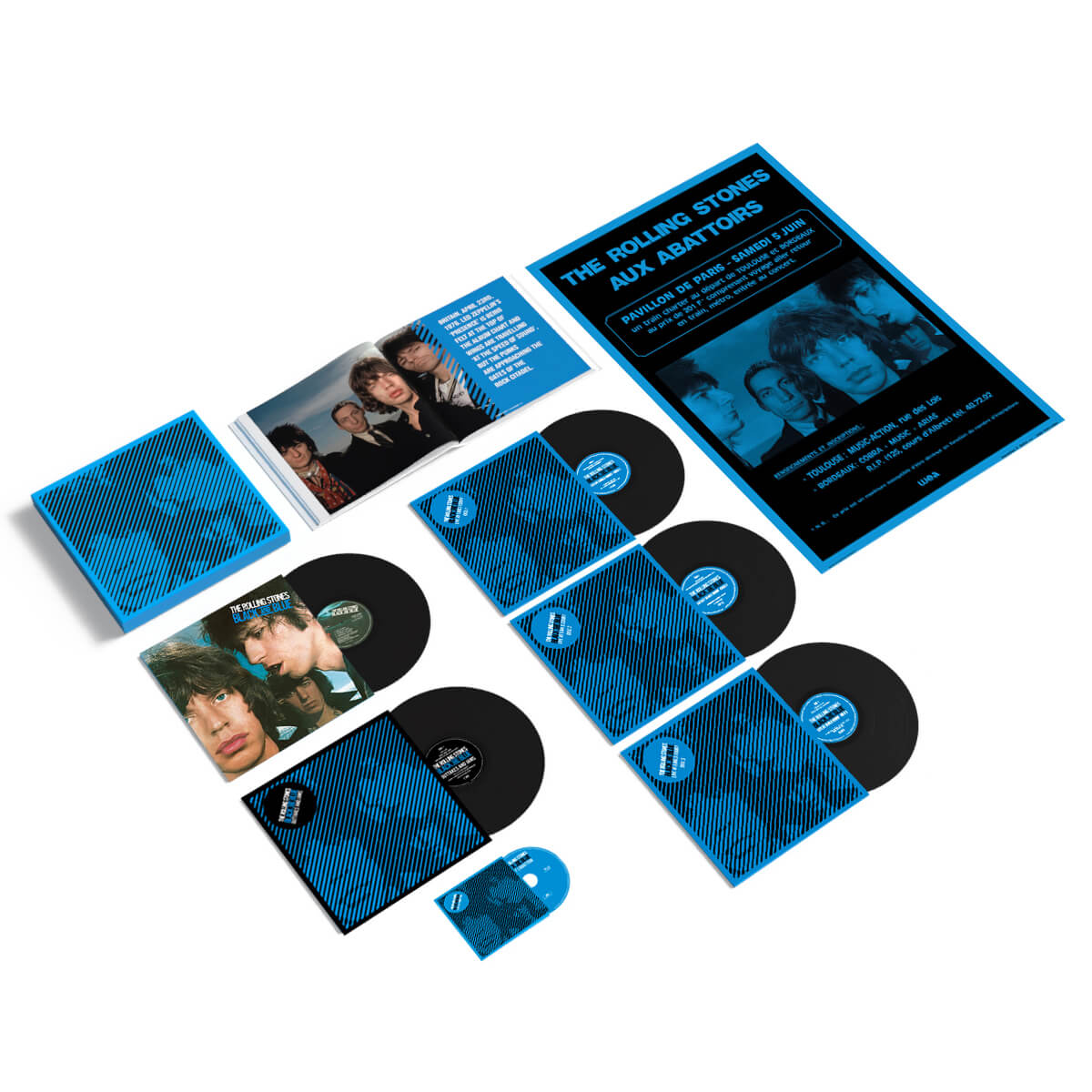 The Rolling Stones『Black and Blue』④5LP＋ブルーレイ＜スーパー・デラックス・エディション＞【輸入国内盤仕様／完全生産限定盤】