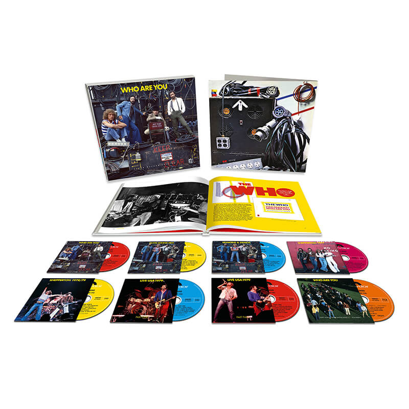 The Who『Who Are You (Super Deluxe Edition)』7CD/1 Blu-ray ProductShot