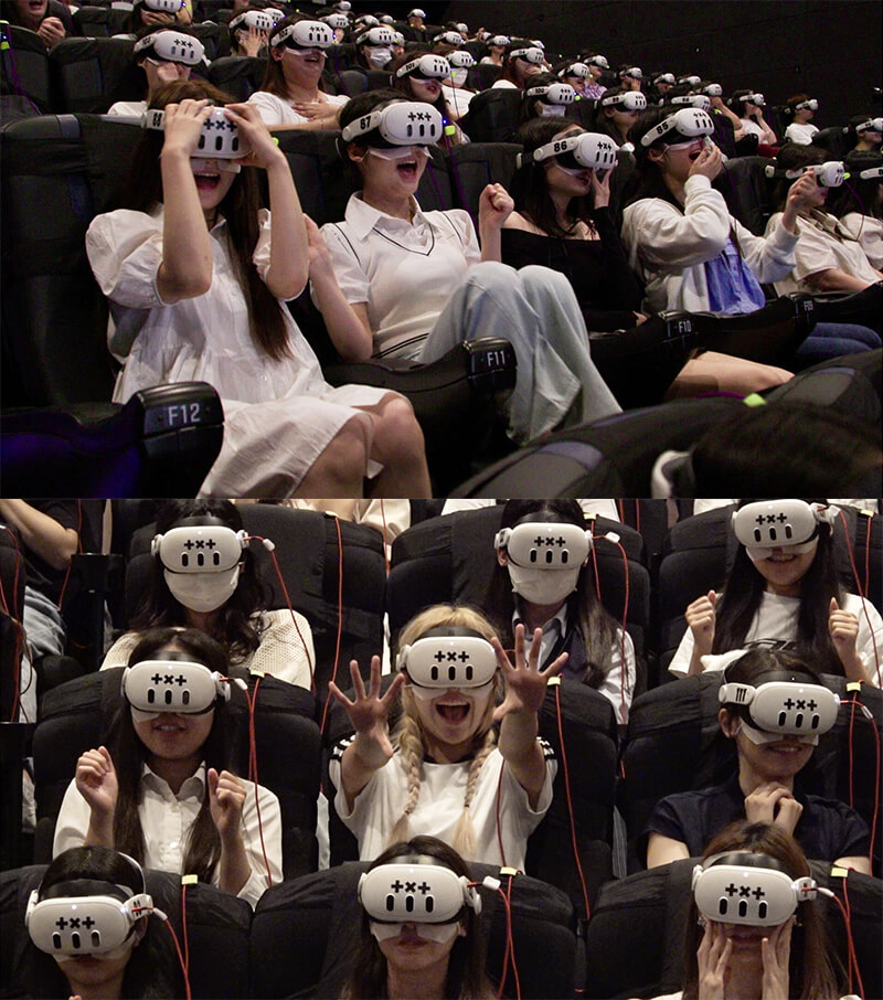 2024年「HYPERFOCUS : TOMORROW X TOGETHER VR CONCERT」開催時の様子