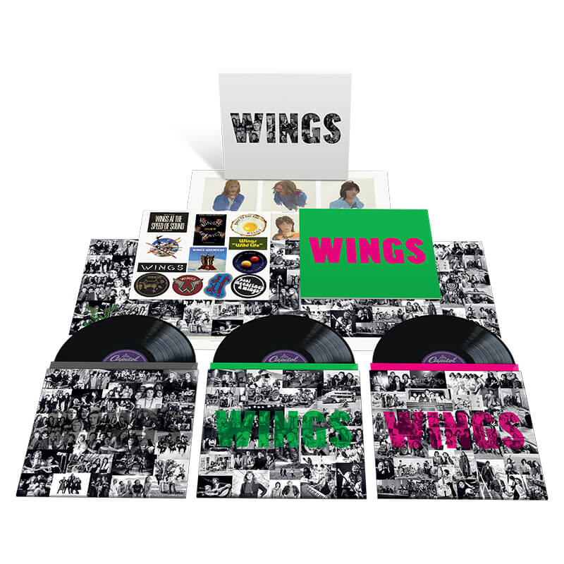 Wings『WINGS Collection』3LP Deluxe ProductShot