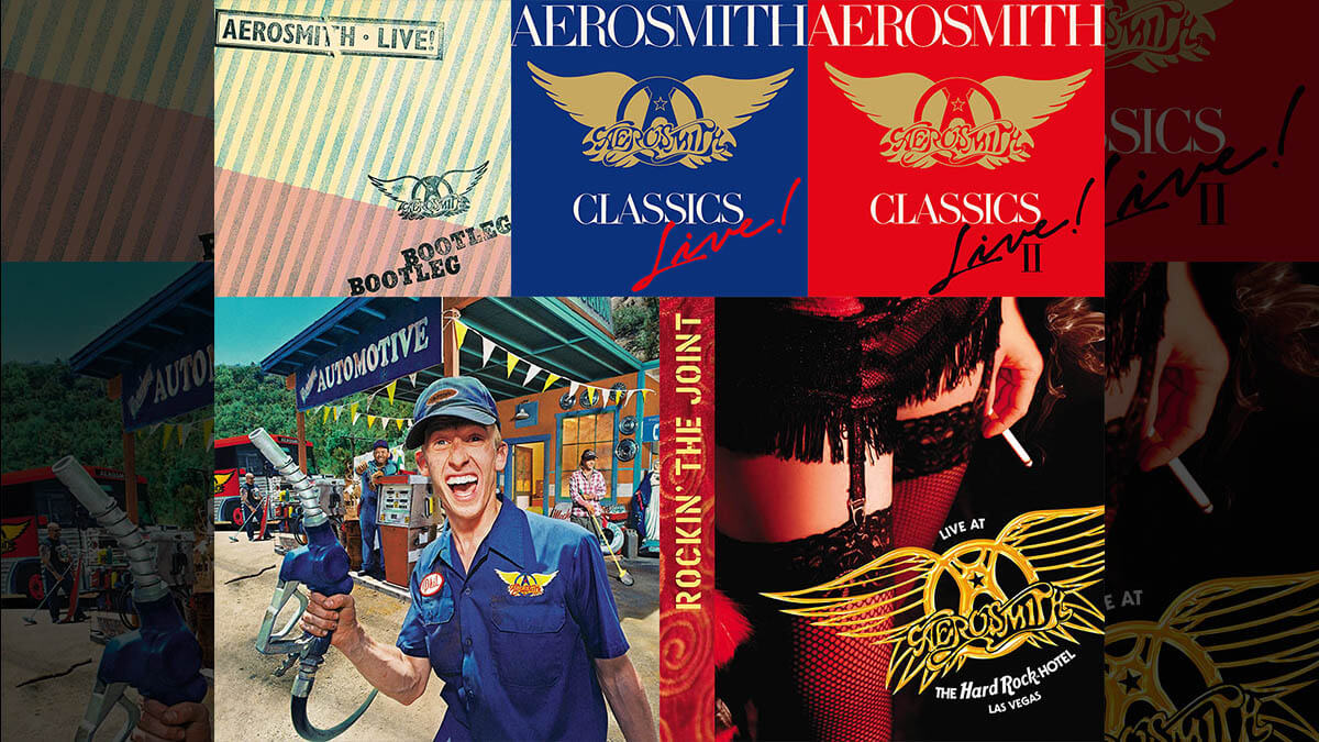 エアロスミス、紙ジャケット復刻シリーズ第4弾5タイトルが11/26(水)発売!ジャケット缶バッジ全9種の先着購入特典も決定