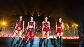 aespa、全国アリーナツアーが福岡公演からスタート!最新曲「Rich Man」を日本初披露!圧倒的なパフォーマンス力、“鉄の味”で魅了した一夜!