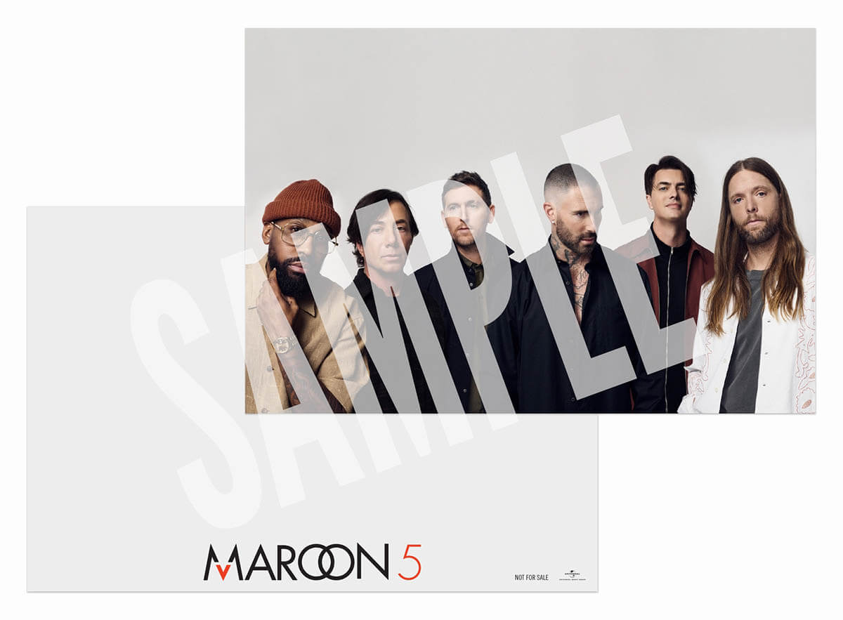 マルーン5『シングルス・コレクション』AMAZON：メガジャケ（240x240m）SAMPLE