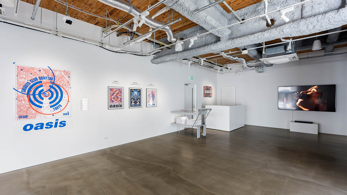 オアシス来日を記念した特別上映展、ついにオープン！『Oasis Film & Posters 1994/2025』をNew Galleryで開催中